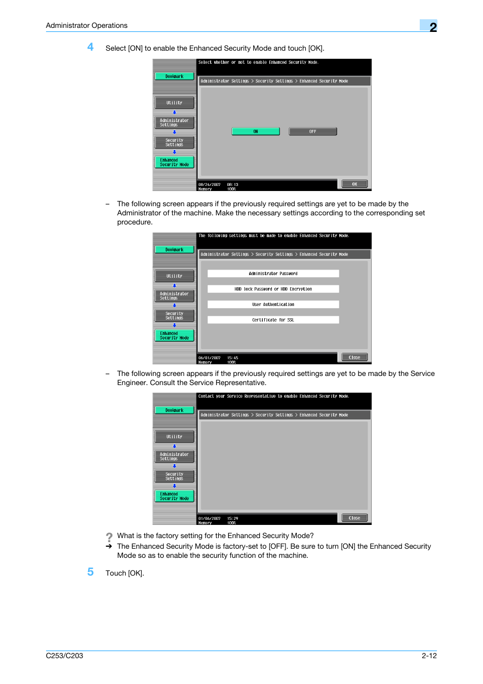 Konica Minolta BIZHUB C253 User Manual | Page 27 / 186