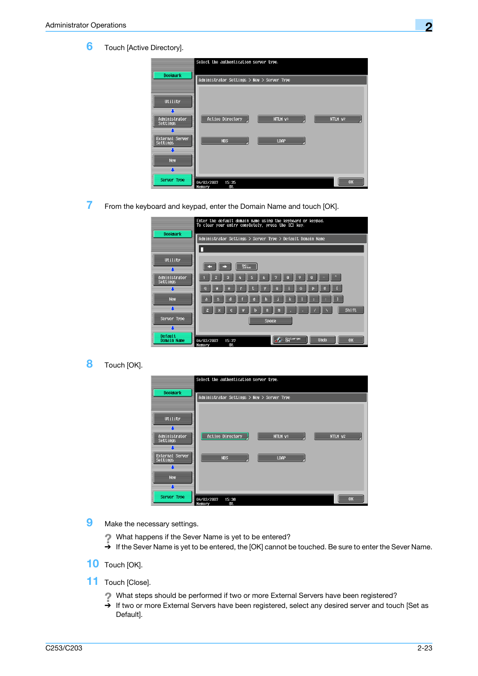 Konica Minolta BIZHUB C253 User Manual | Page 38 / 186