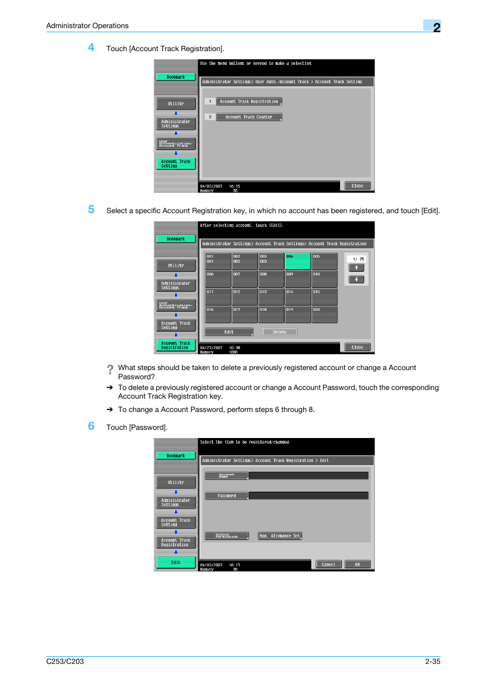 Konica Minolta BIZHUB C253 User Manual | Page 50 / 186