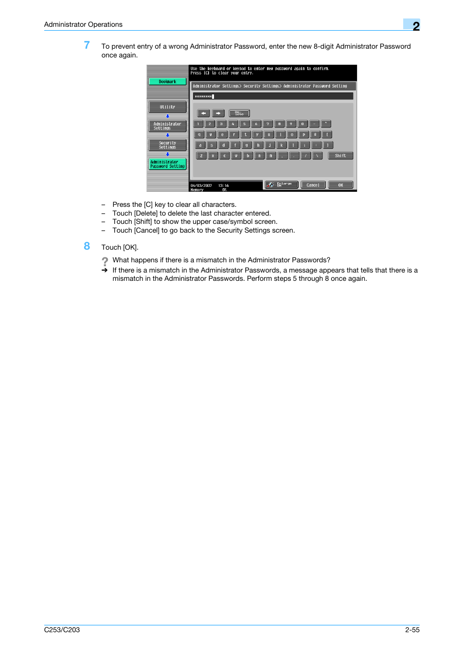 Konica Minolta BIZHUB C253 User Manual | Page 70 / 186