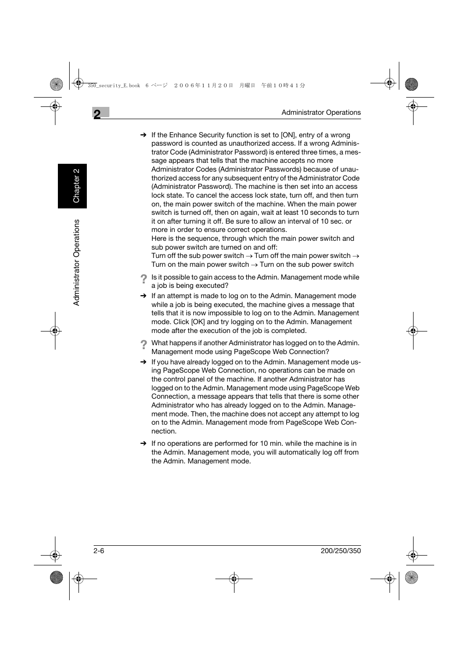 Konica Minolta bizhub 200 User Manual | Page 23 / 90