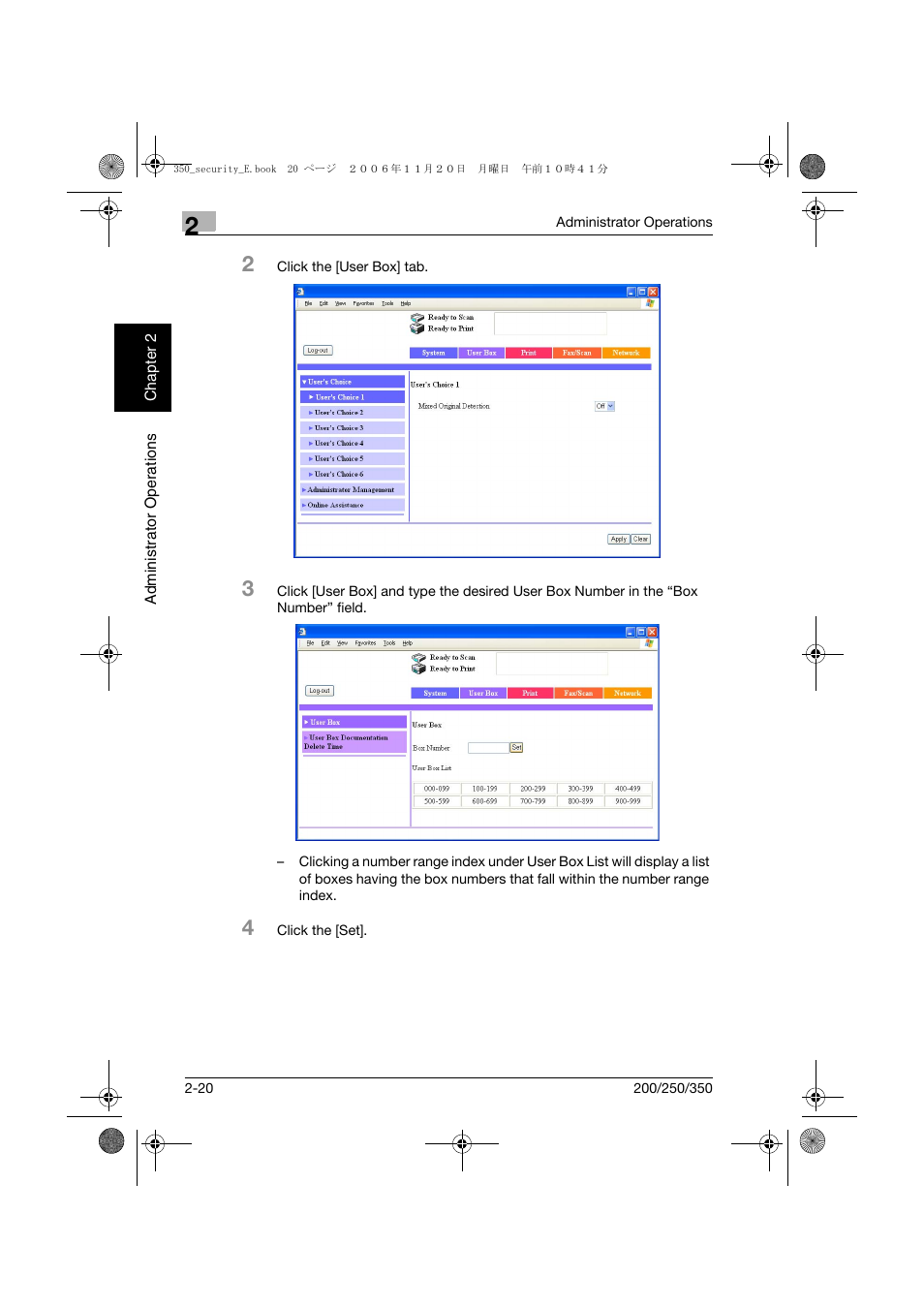 Konica Minolta bizhub 200 User Manual | Page 37 / 90