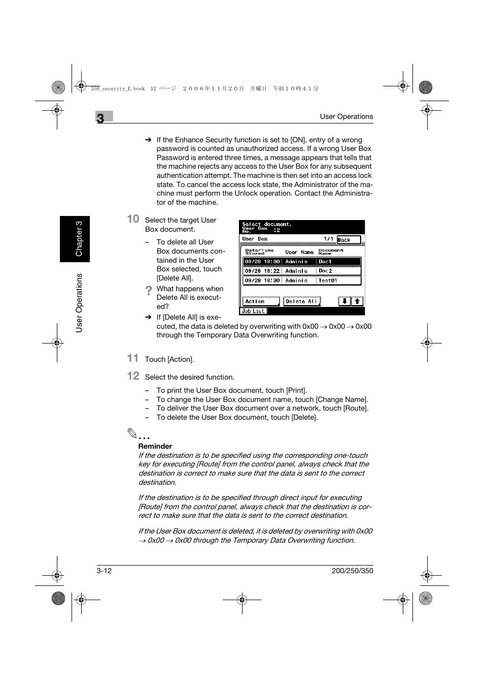 Konica Minolta bizhub 200 User Manual | Page 79 / 90