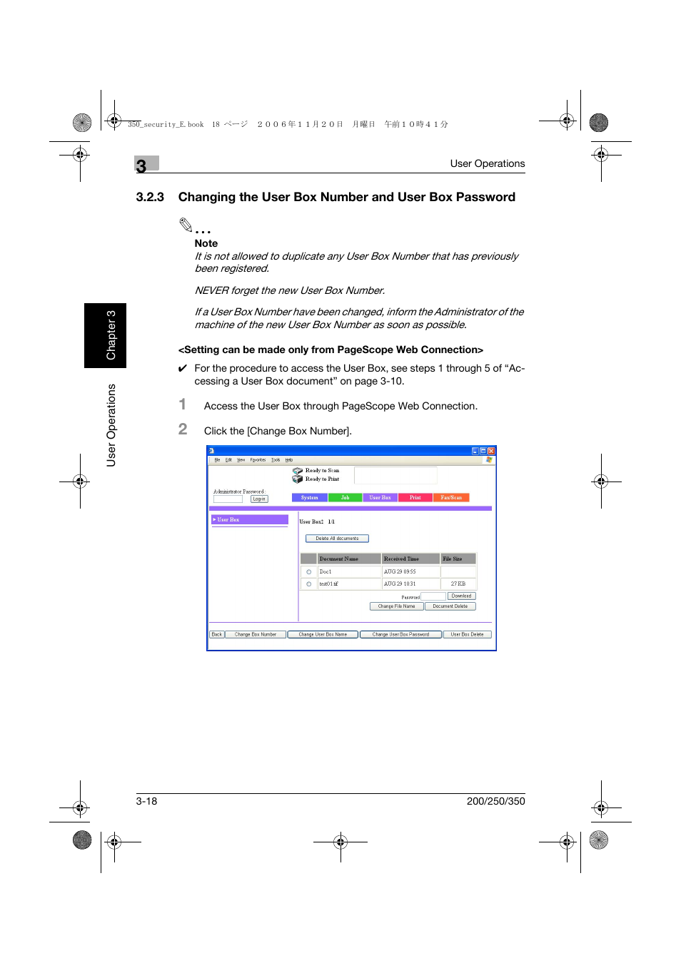 Konica Minolta bizhub 200 User Manual | Page 85 / 90