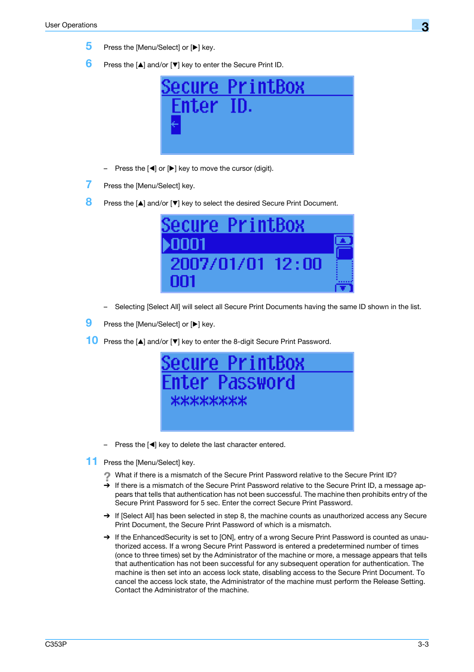 Konica Minolta bizhub C353P User Manual | Page 70 / 96