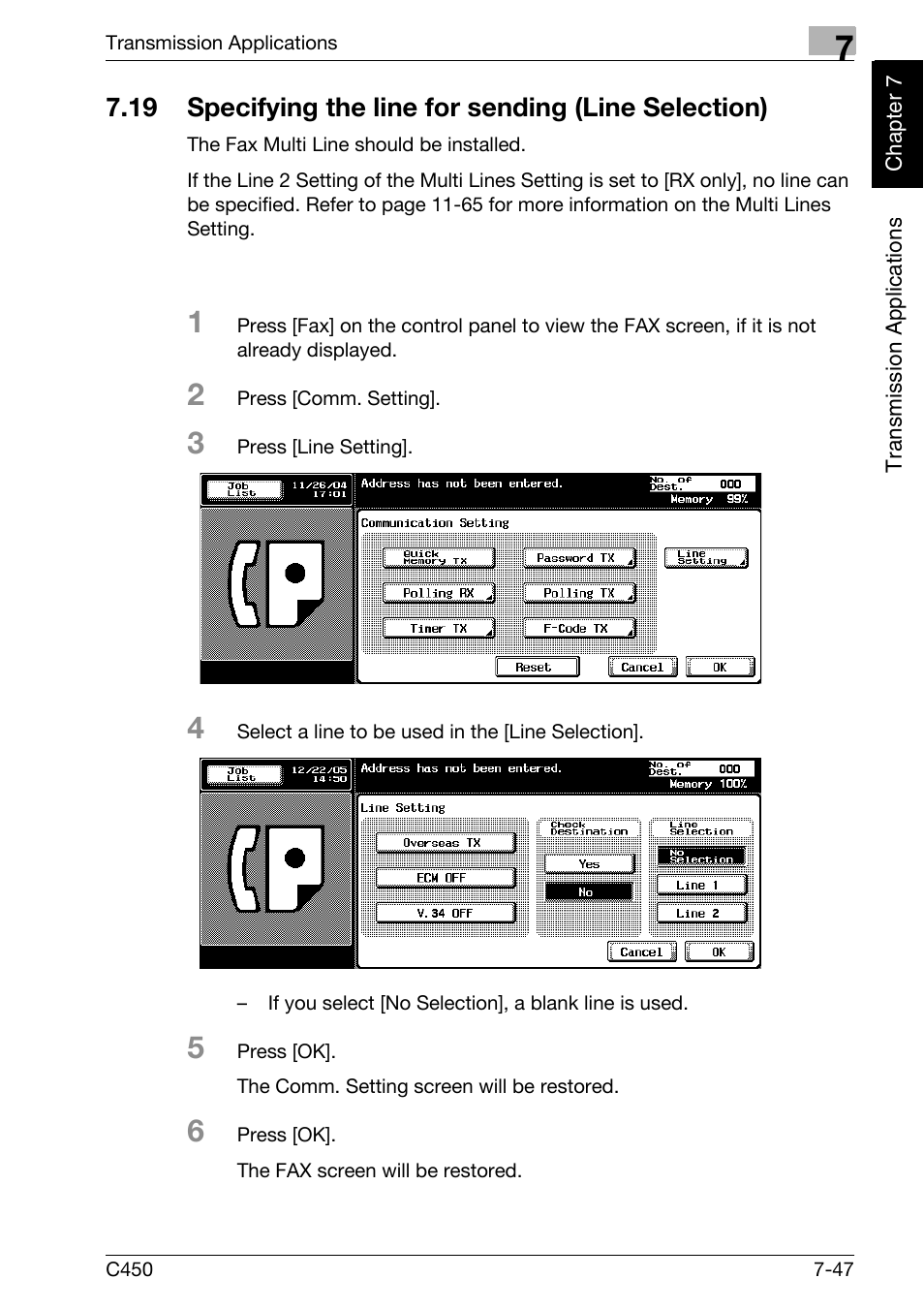 Konica Minolta FK-502 User Manual | Page 184 / 450