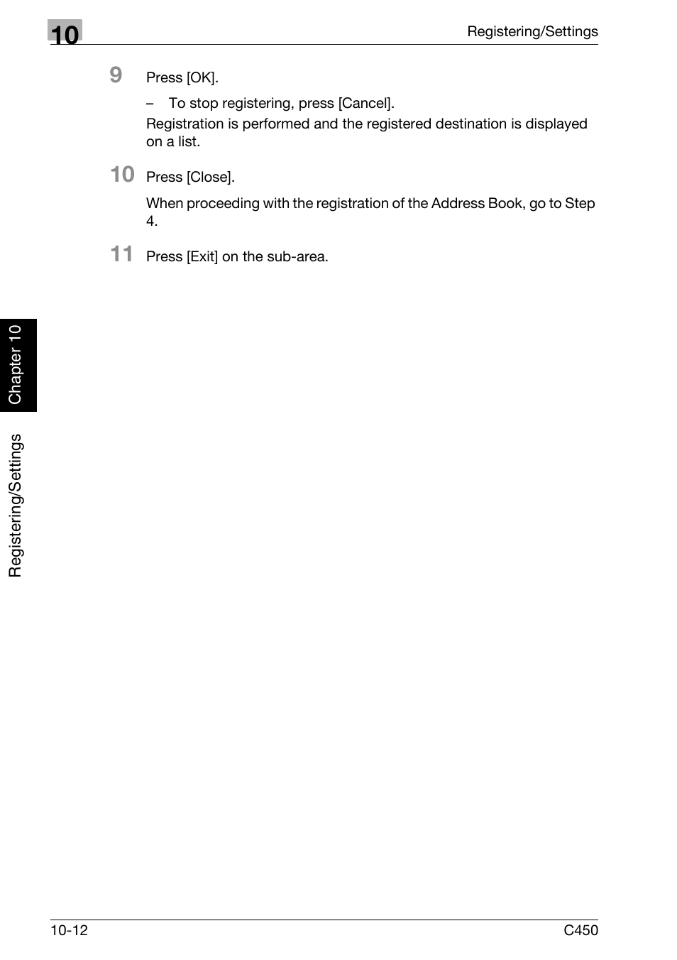 Konica Minolta FK-502 User Manual | Page 217 / 450