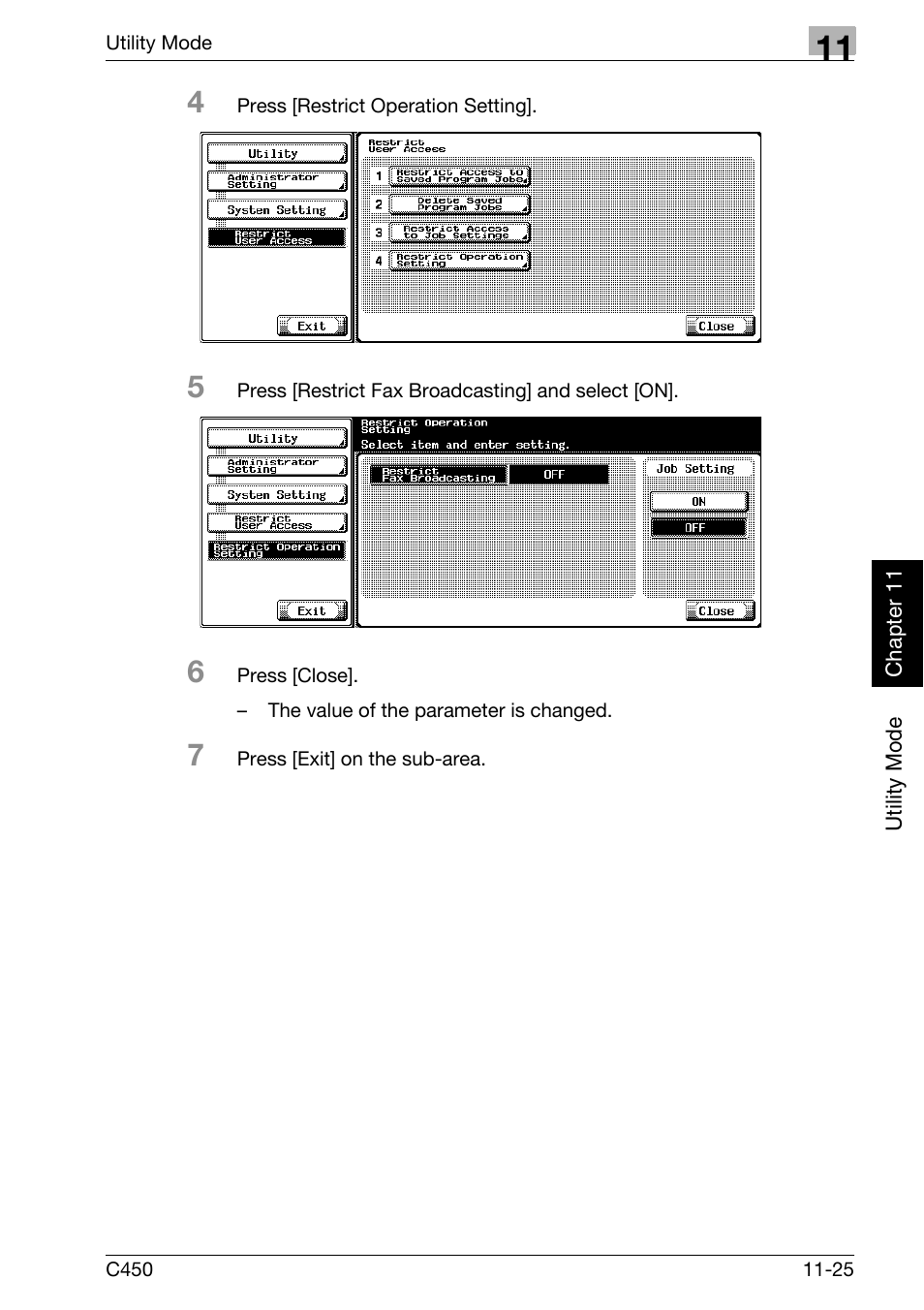 Konica Minolta FK-502 User Manual | Page 284 / 450