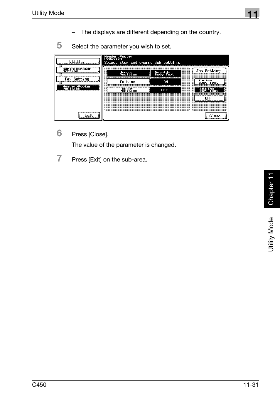 Konica Minolta FK-502 User Manual | Page 290 / 450