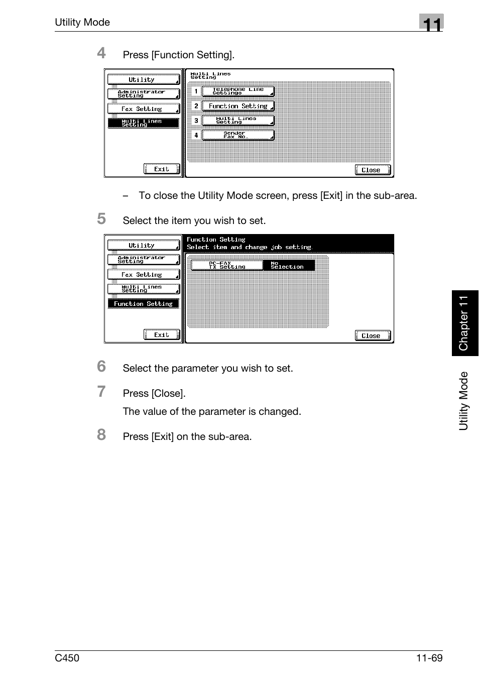 Konica Minolta FK-502 User Manual | Page 328 / 450