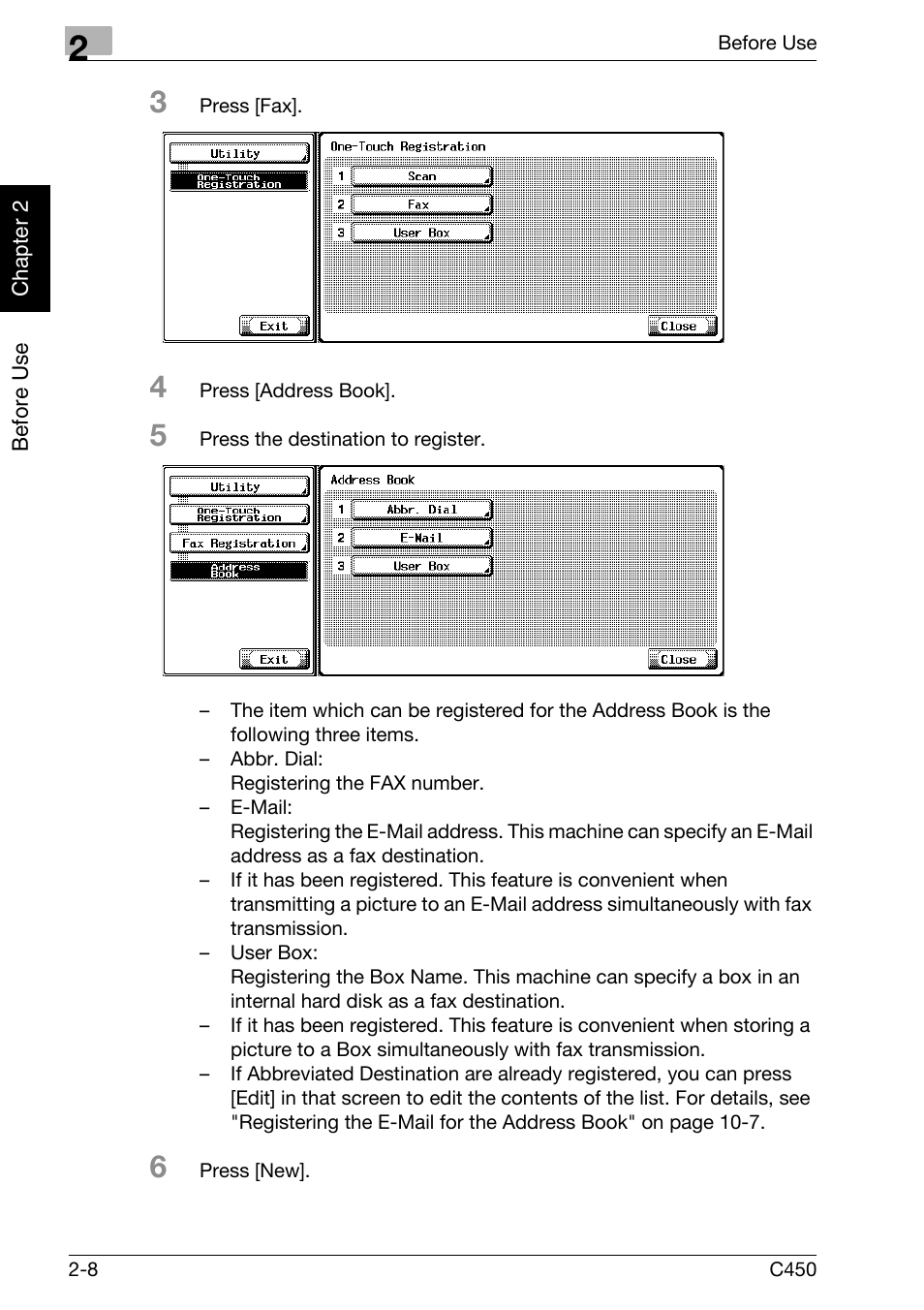 Konica Minolta FK-502 User Manual | Page 37 / 450