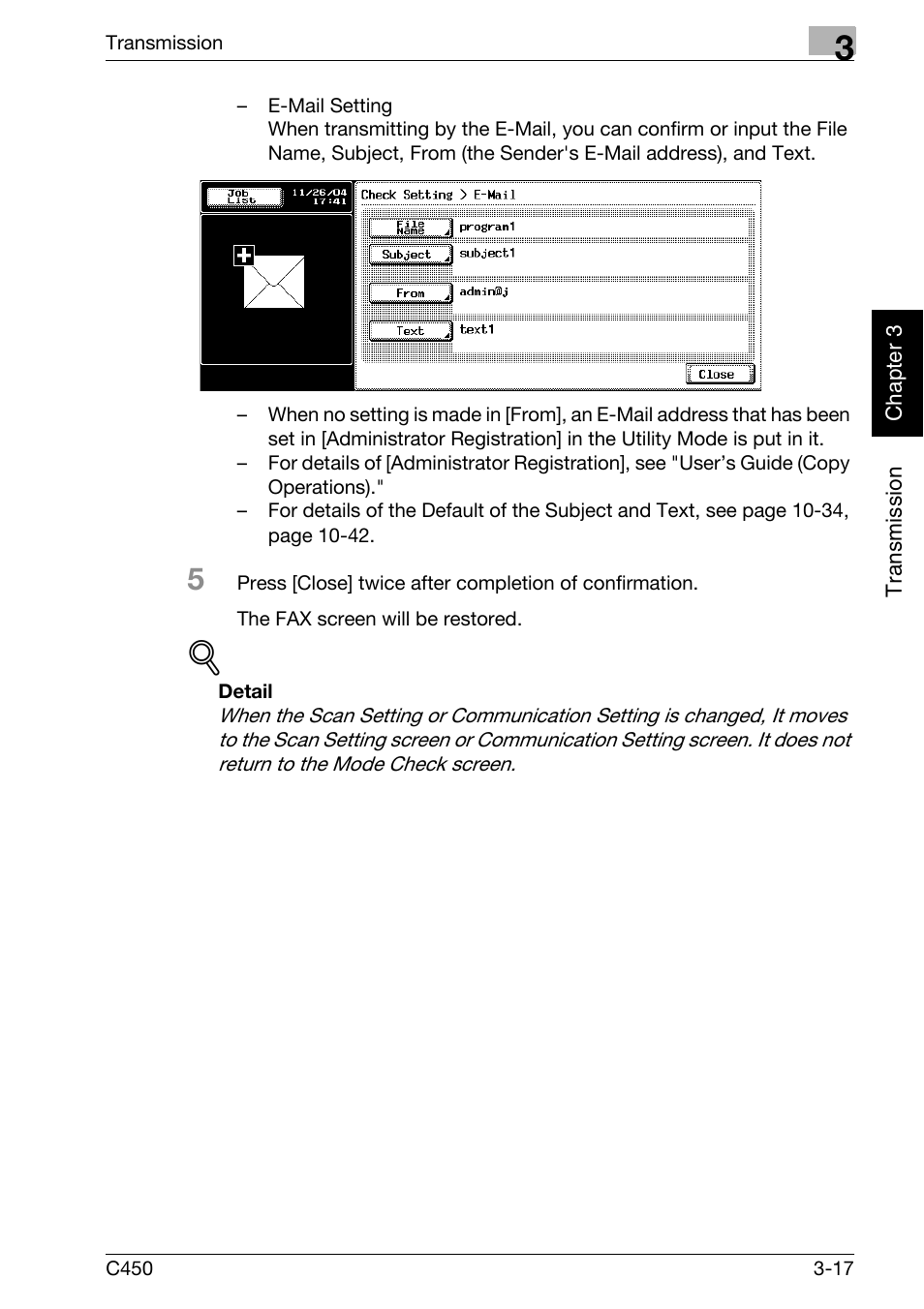 Konica Minolta FK-502 User Manual | Page 72 / 450
