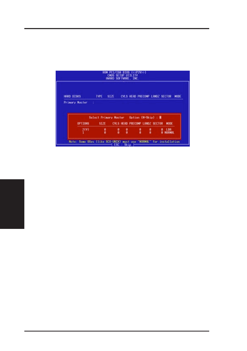 Iv. bios software, Ide hdd auto detection | Asus II/CELERON P2V User Manual | Page 54 / 64