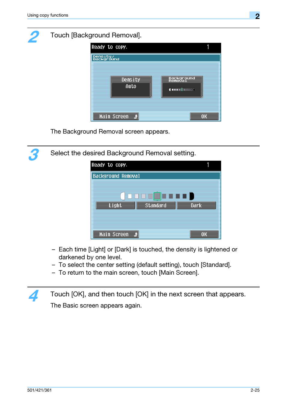 Konica Minolta bizhub 421 User Manual | Page 52 / 103