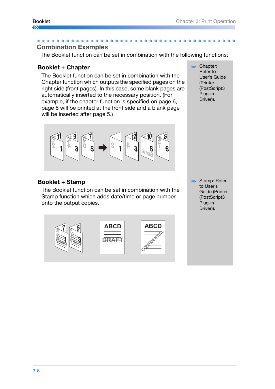 Combination examples, Combination examples -6 | Konica Minolta bizhub PRO 1200 User Manual | Page 66 / 134