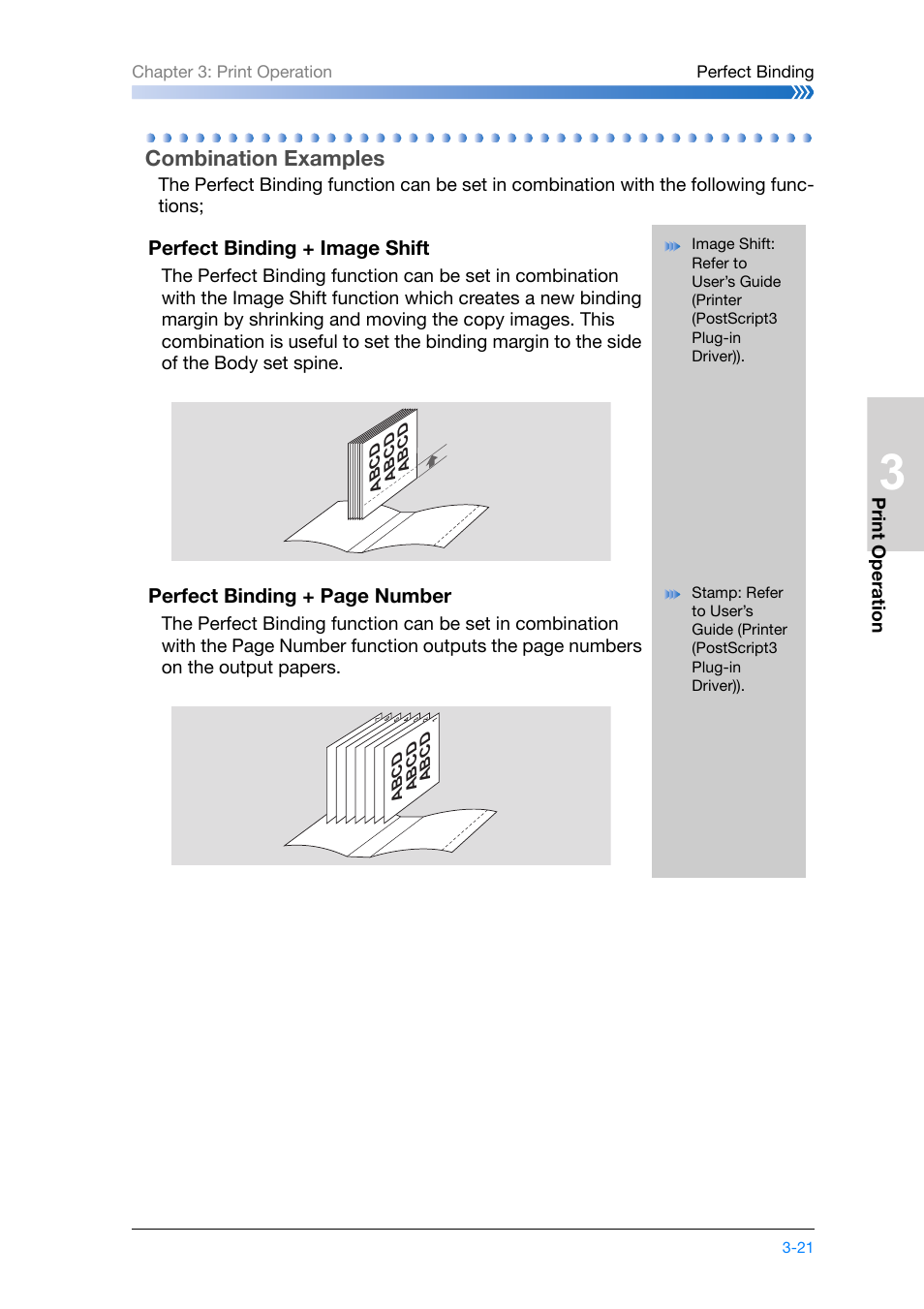 Combination examples, Combination examples -21 | Konica Minolta bizhub PRO 1200 User Manual | Page 81 / 134