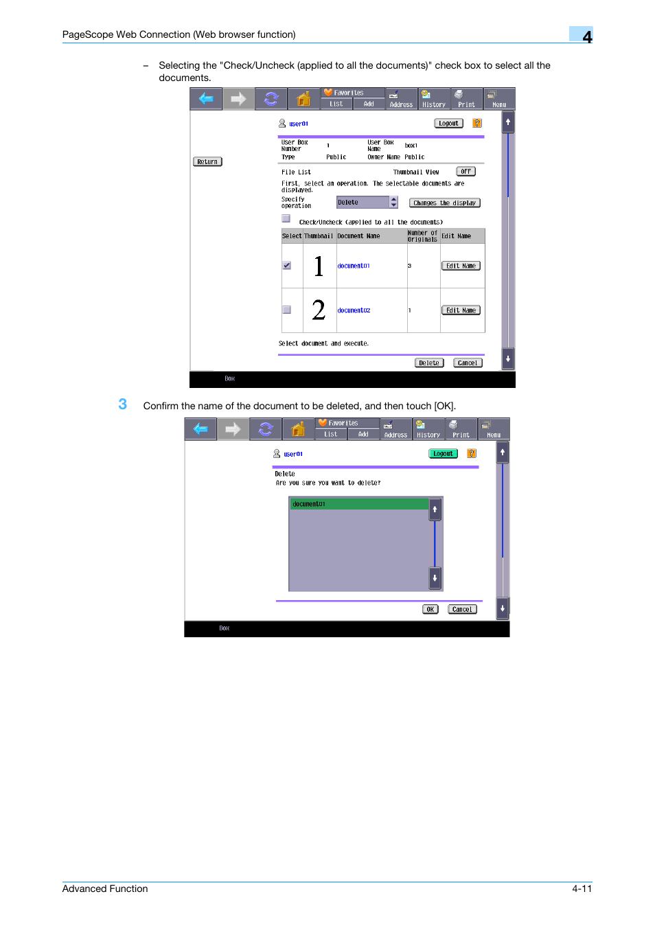 Konica Minolta bizhub 751 User Manual | Page 36 / 84