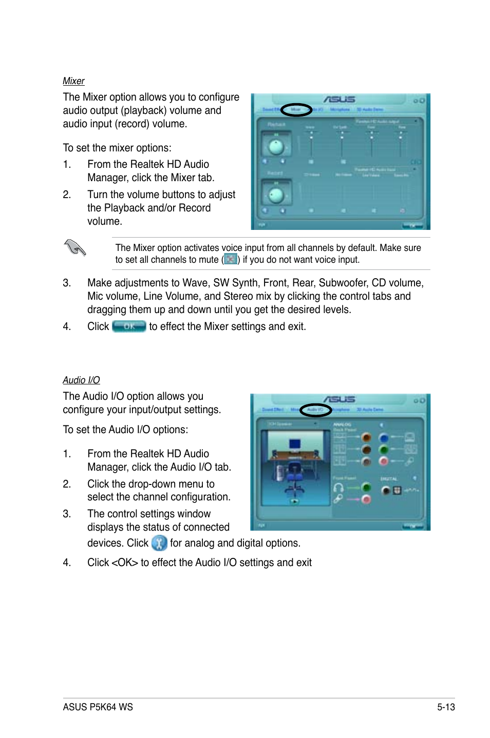 Asus P5K64 WS User Manual | Page 117 / 164