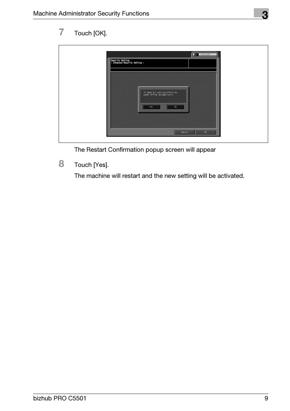 Konica Minolta BIZHUB PRO C5501 User Manual | Page 17 / 32