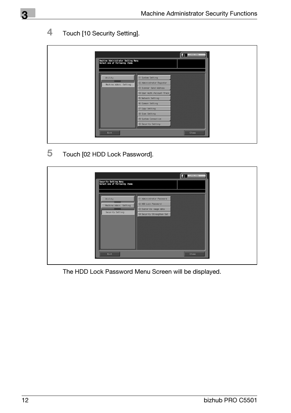 Konica Minolta BIZHUB PRO C5501 User Manual | Page 20 / 32