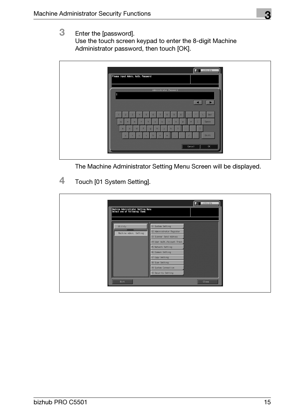 Konica Minolta BIZHUB PRO C5501 User Manual | Page 23 / 32