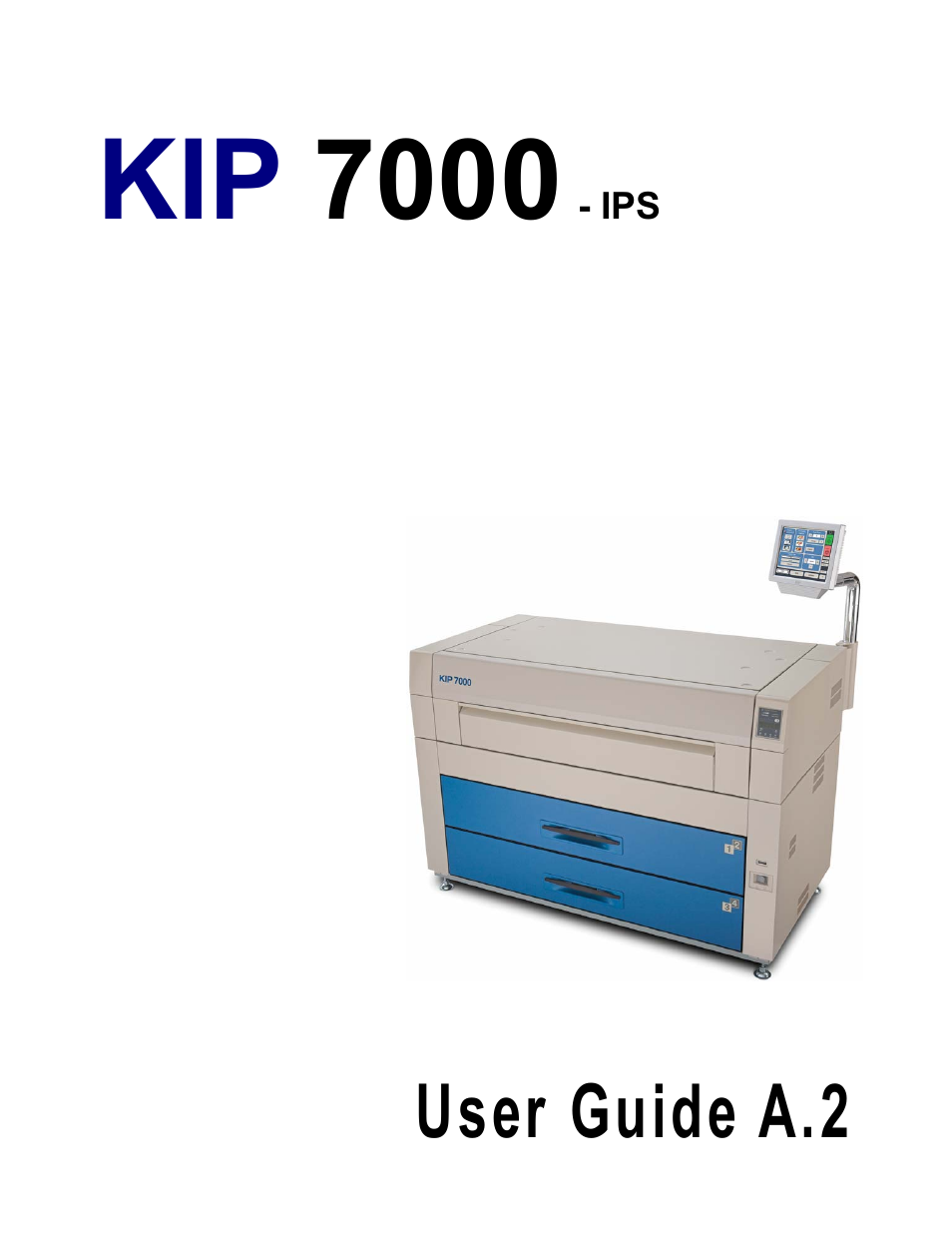 Konica Minolta KIP 7000 User Manual | 294 pages