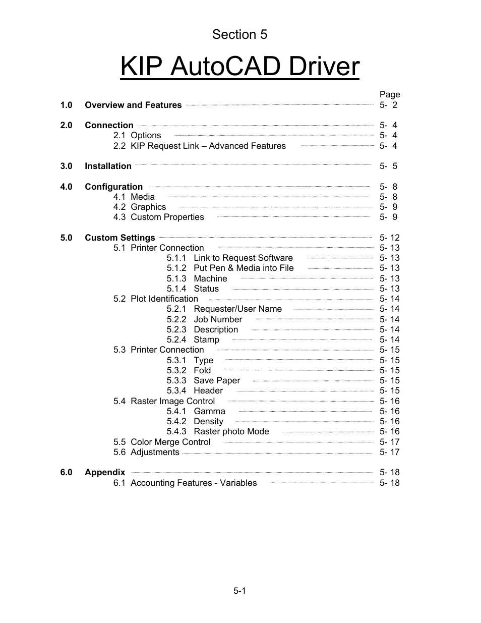 Kip autocad driver | Konica Minolta KIP 7000 User Manual | Page 139 / 294