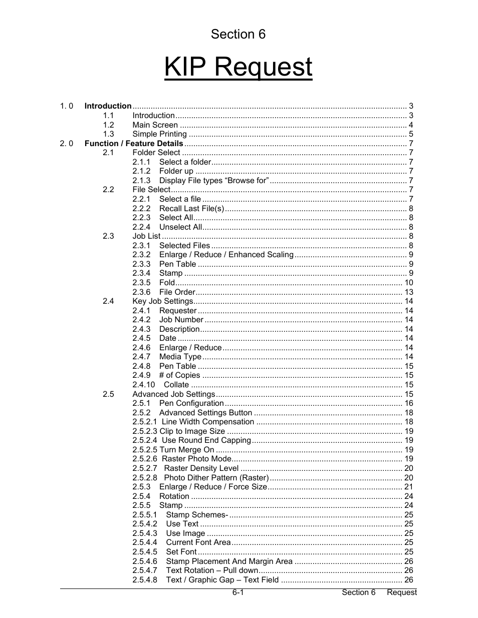 Kip request | Konica Minolta KIP 7000 User Manual | Page 157 / 294