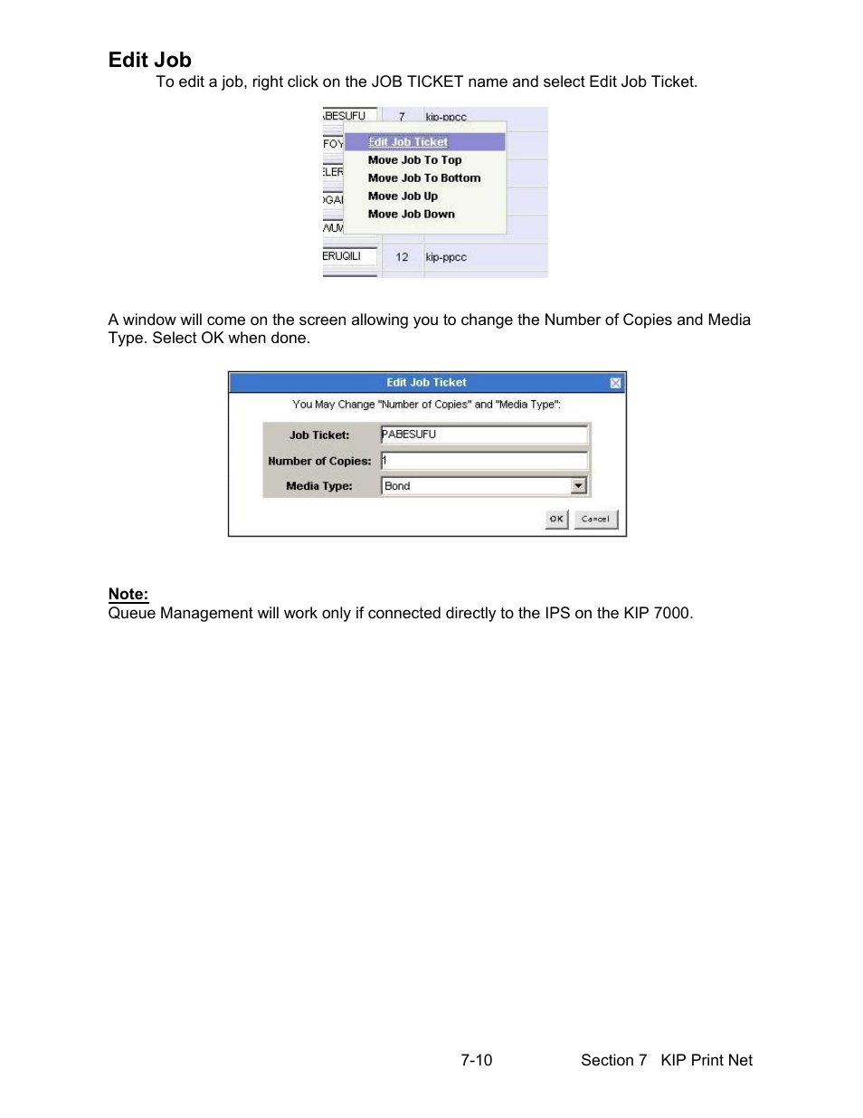 Edit job | Konica Minolta KIP 7000 User Manual | Page 222 / 294