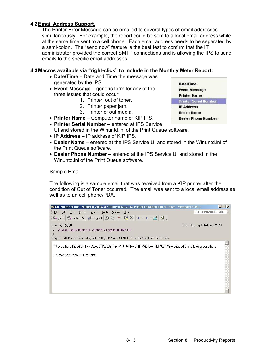 Konica Minolta KIP 7000 User Manual | Page 262 / 294