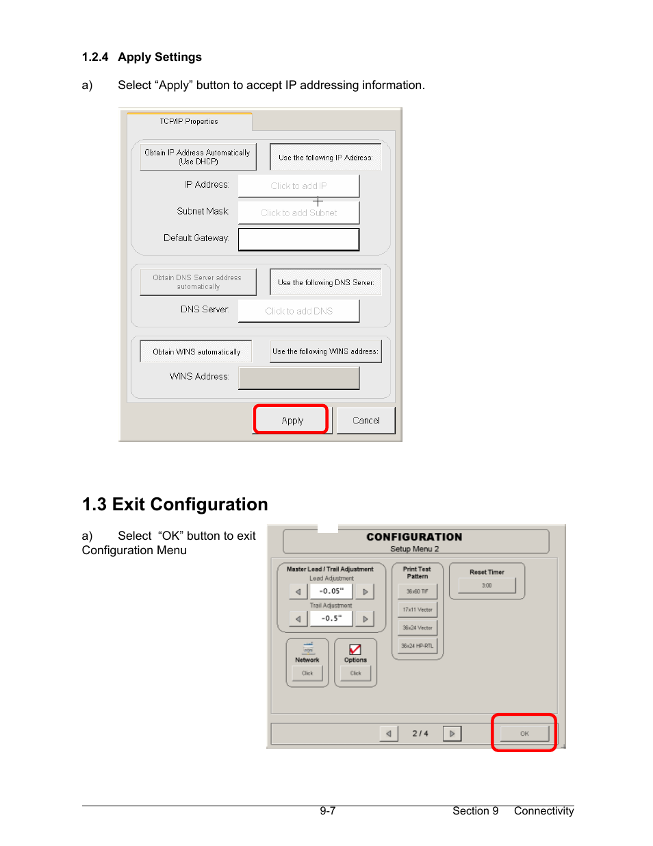 3 exit configuration | Konica Minolta KIP 7000 User Manual | Page 269 / 294