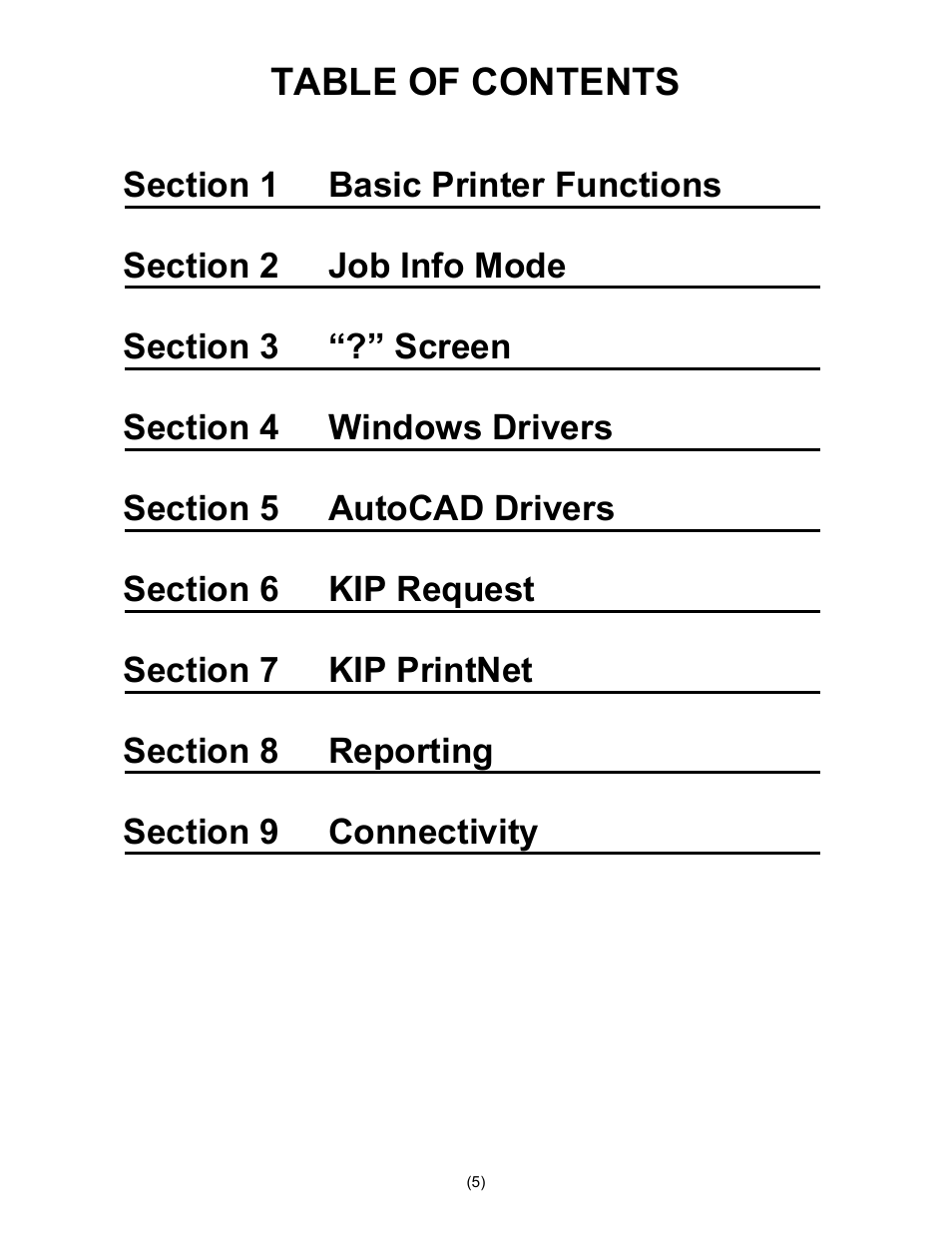 Konica Minolta KIP 7000 User Manual | Page 6 / 294