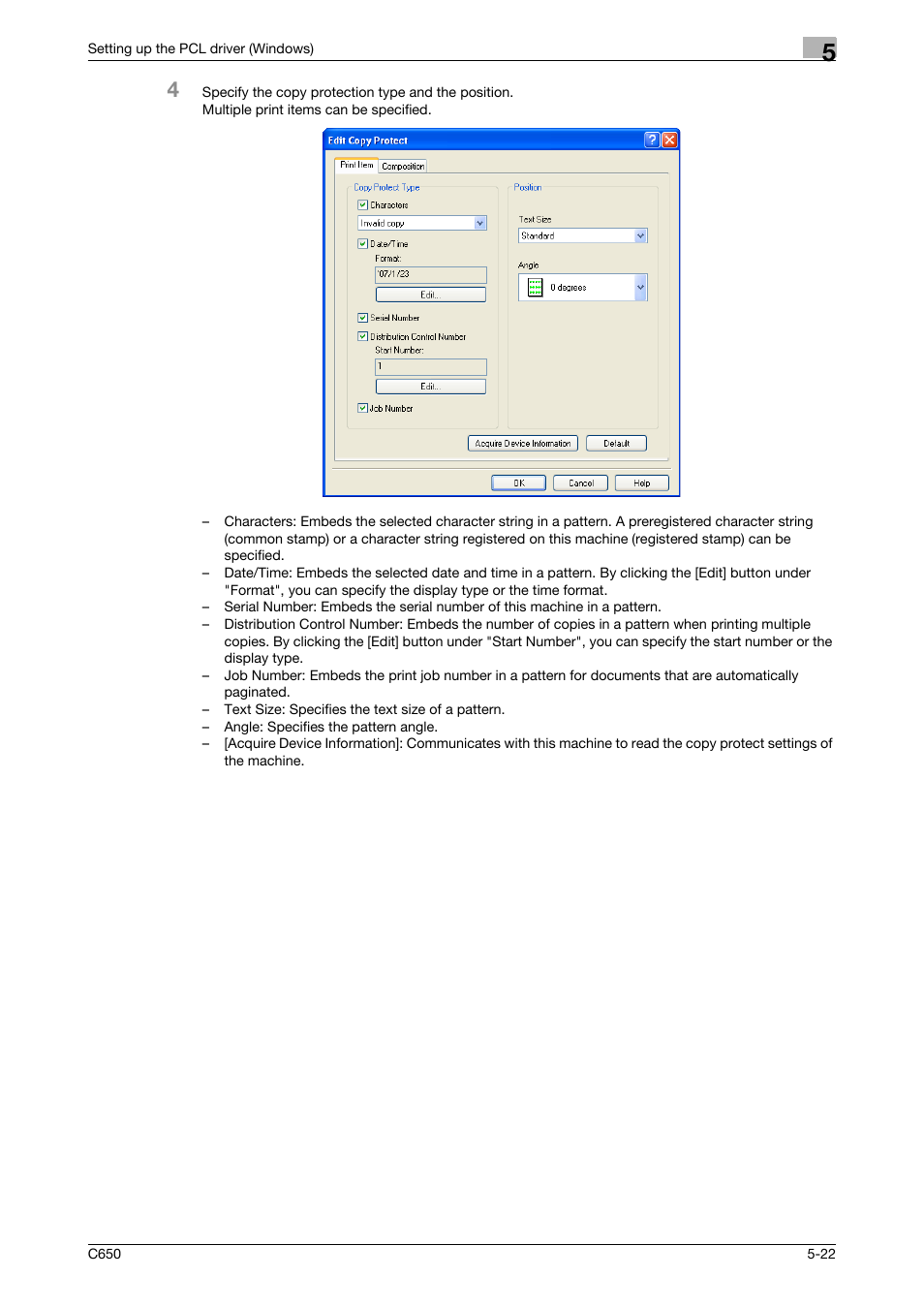 Konica Minolta bizhub C650 User Manual | Page 118 / 303