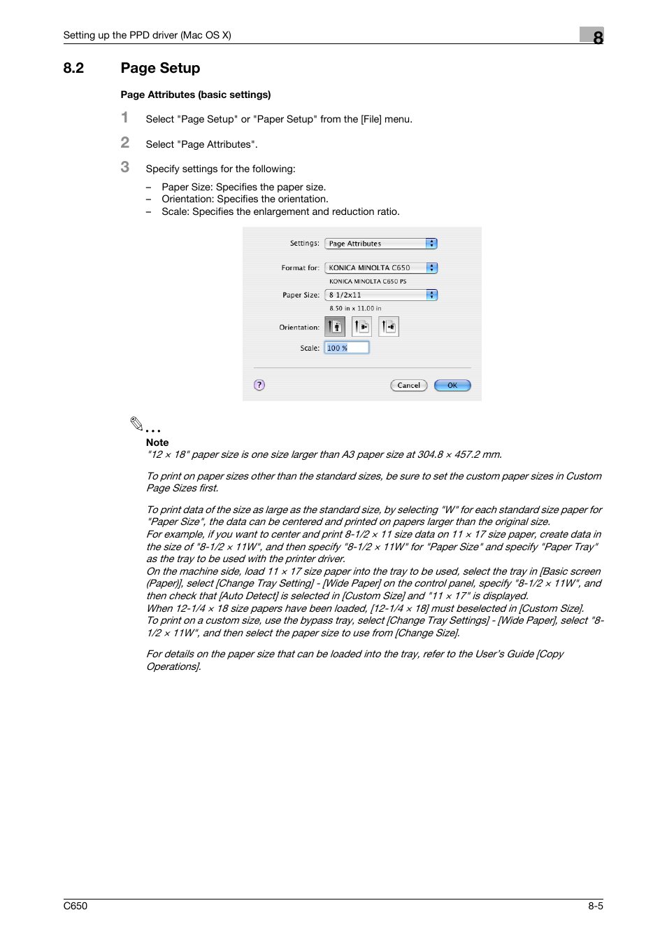 2 page setup | Konica Minolta bizhub C650 User Manual | Page 181 / 303