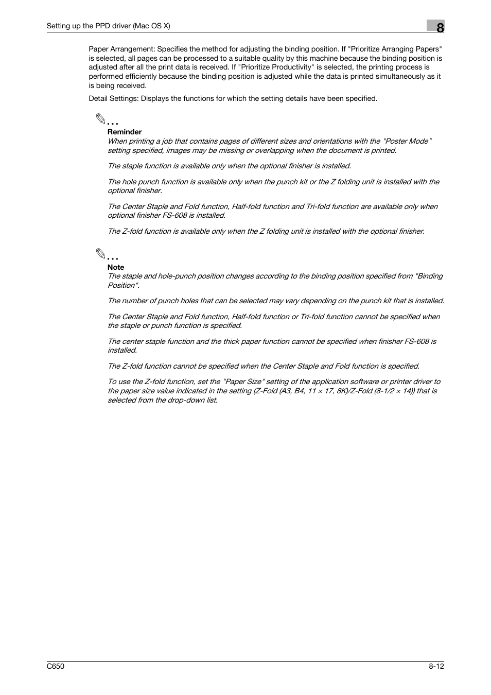 Konica Minolta bizhub C650 User Manual | Page 188 / 303