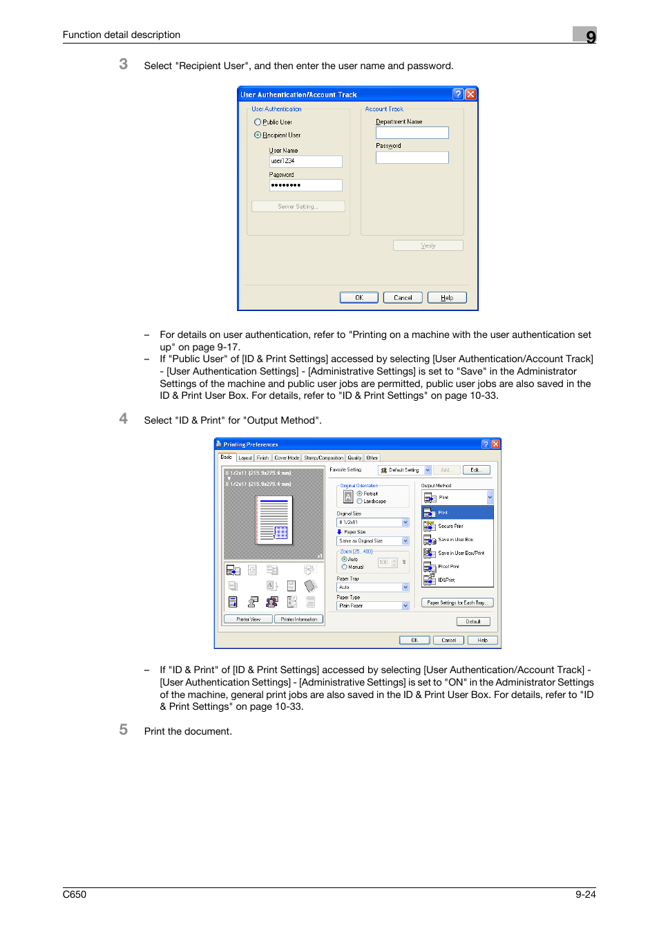 Konica Minolta bizhub C650 User Manual | Page 229 / 303