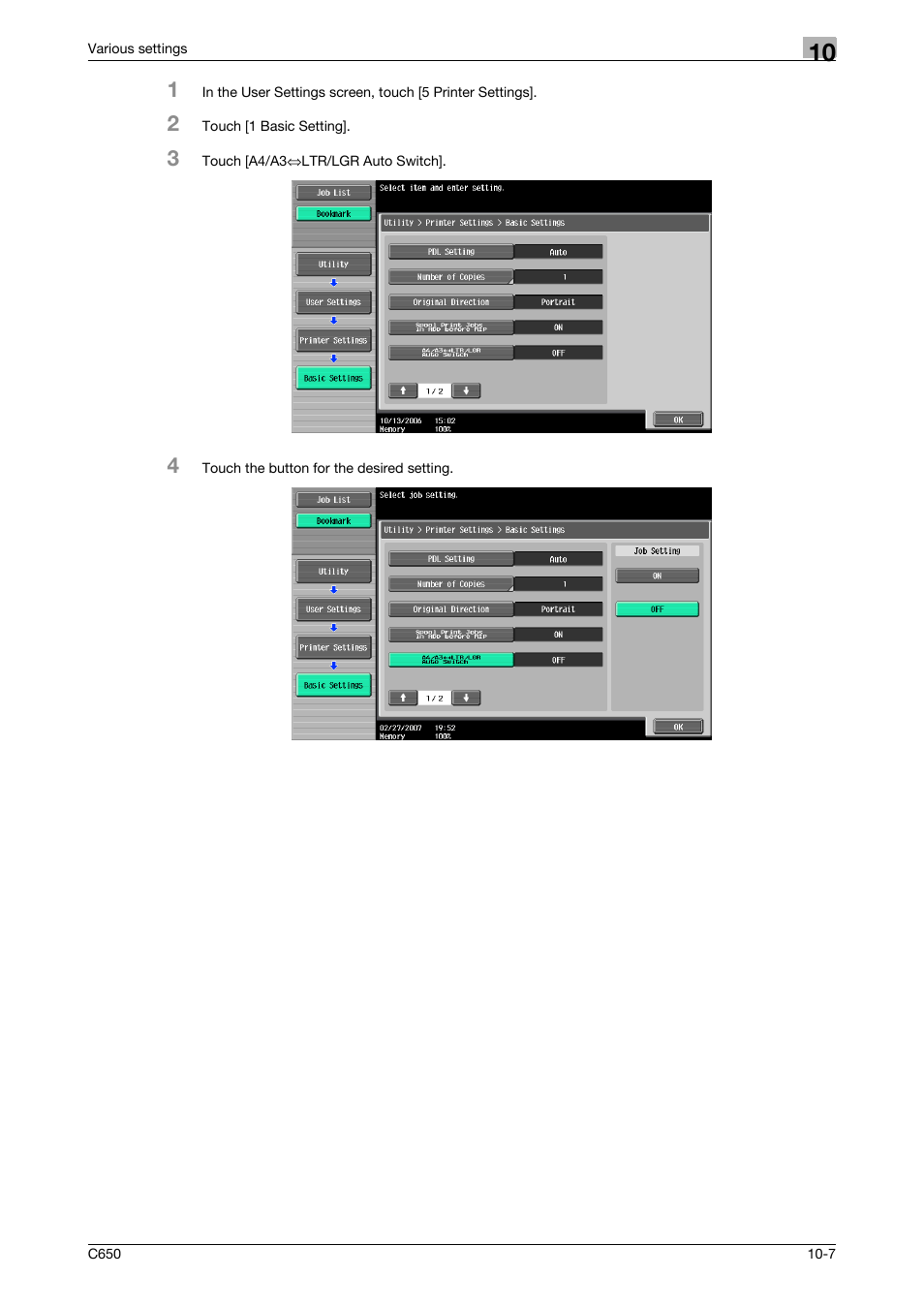 Konica Minolta bizhub C650 User Manual | Page 251 / 303