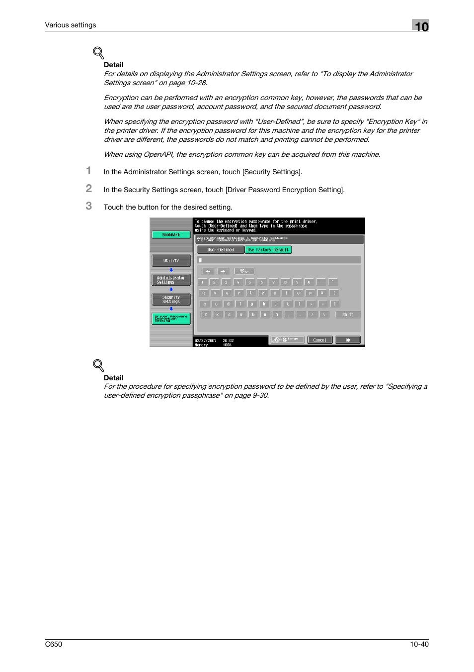 Konica Minolta bizhub C650 User Manual | Page 284 / 303