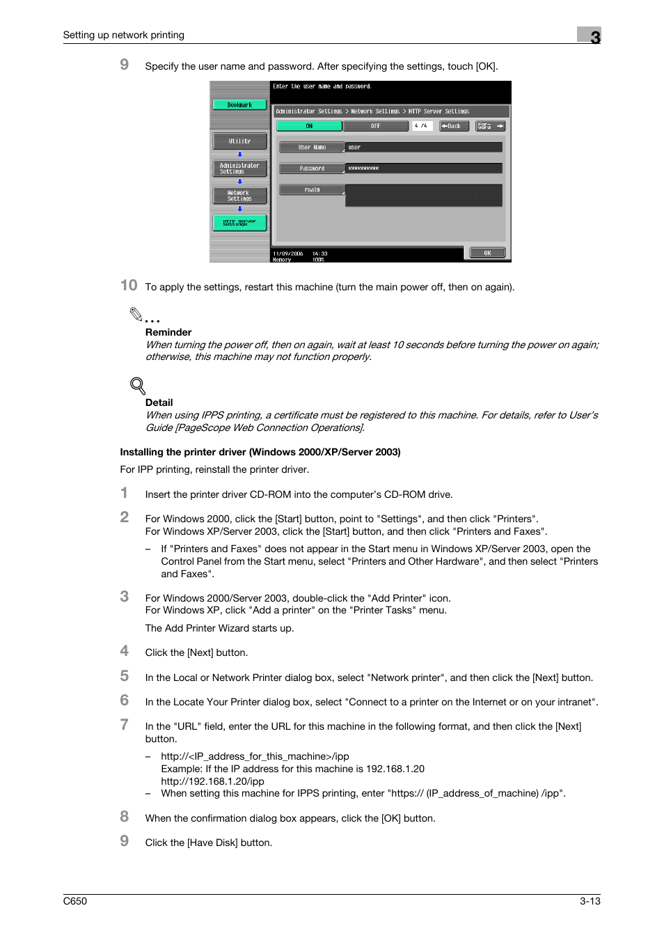 Konica Minolta bizhub C650 User Manual | Page 60 / 303