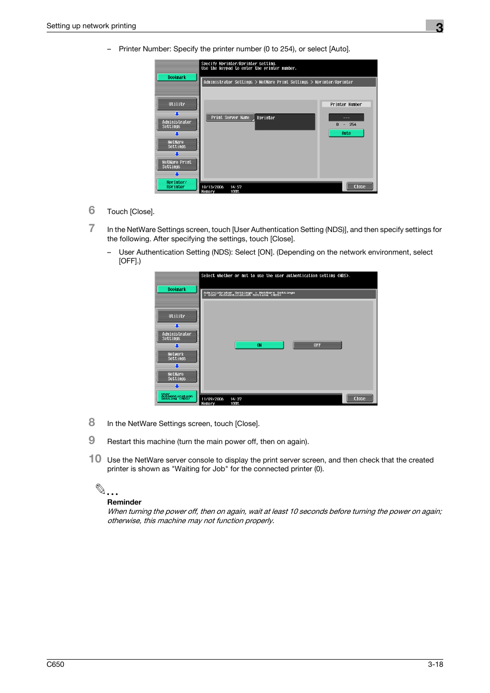 Konica Minolta bizhub C650 User Manual | Page 65 / 303