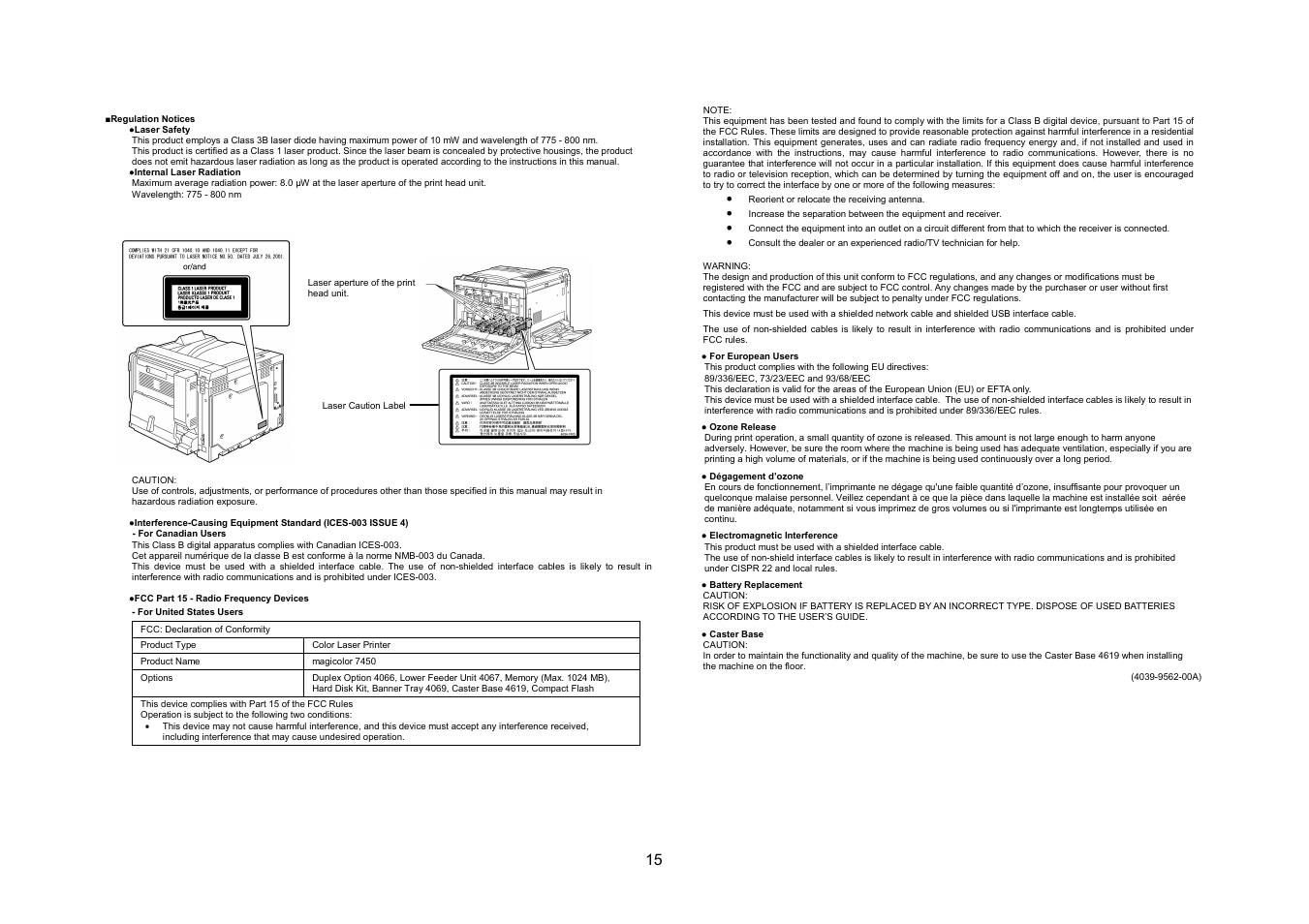Konica Minolta magicolor 7450 grafx User Manual | Page 15 / 58