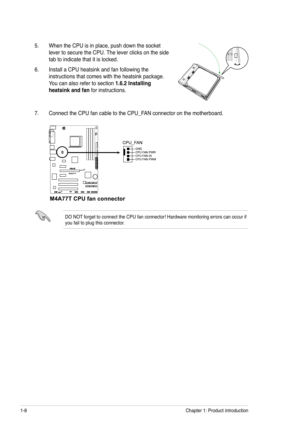 Asus M4A77T User Manual | Page 18 / 60