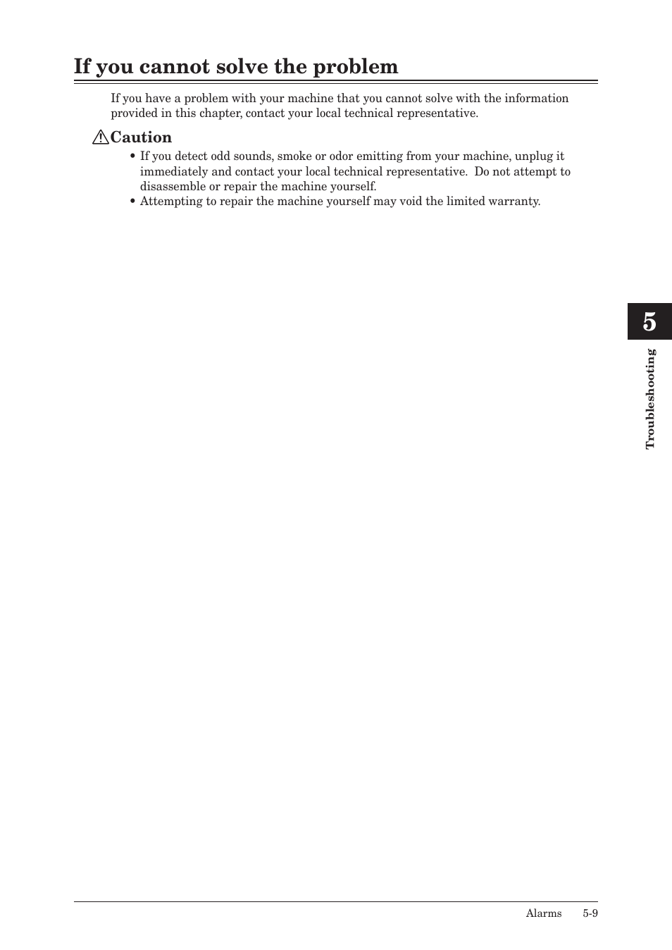If you cannot solve the problem, If you cannot solve the problem -9 | Konica Minolta bizhub 25 User Manual | Page 112 / 122