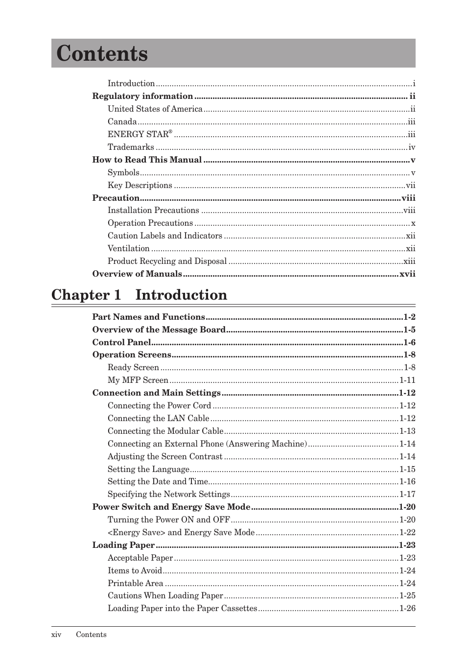 Konica Minolta bizhub 25 User Manual | Page 15 / 122