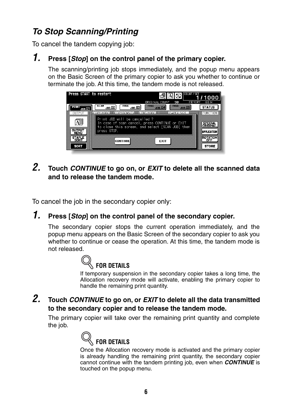 Konica Minolta Di650 User Manual | Page 6 / 8