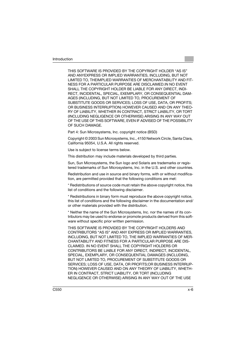 Konica Minolta bizhub C550 User Manual | Page 7 / 243