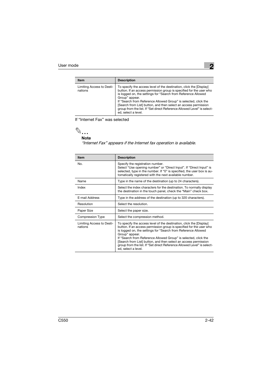 Konica Minolta bizhub C550 User Manual | Page 77 / 243