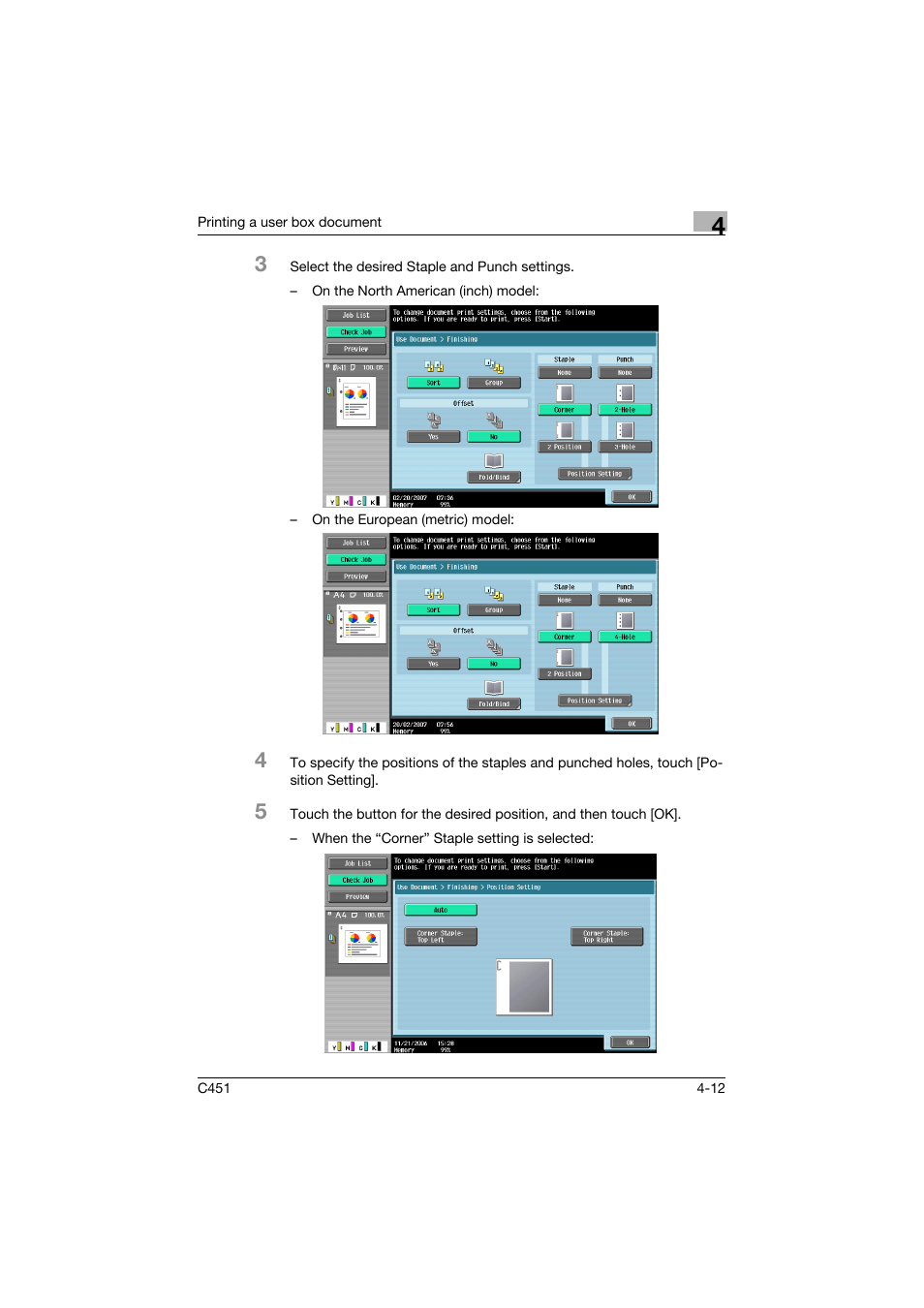 Konica Minolta bizhub C451 User Manual | Page 147 / 354