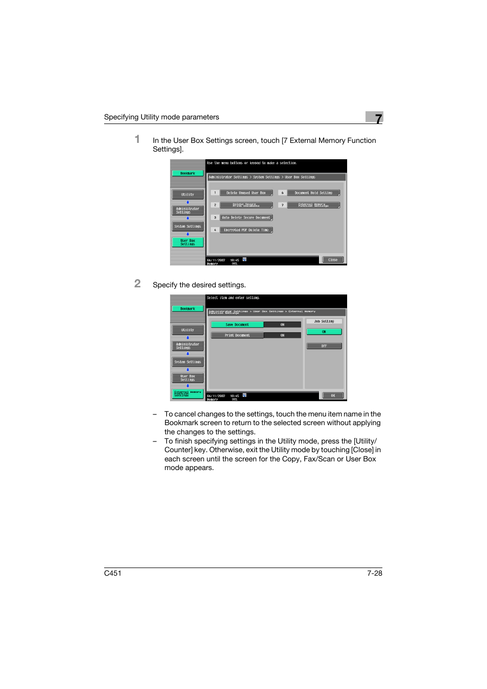 Konica Minolta bizhub C451 User Manual | Page 320 / 354