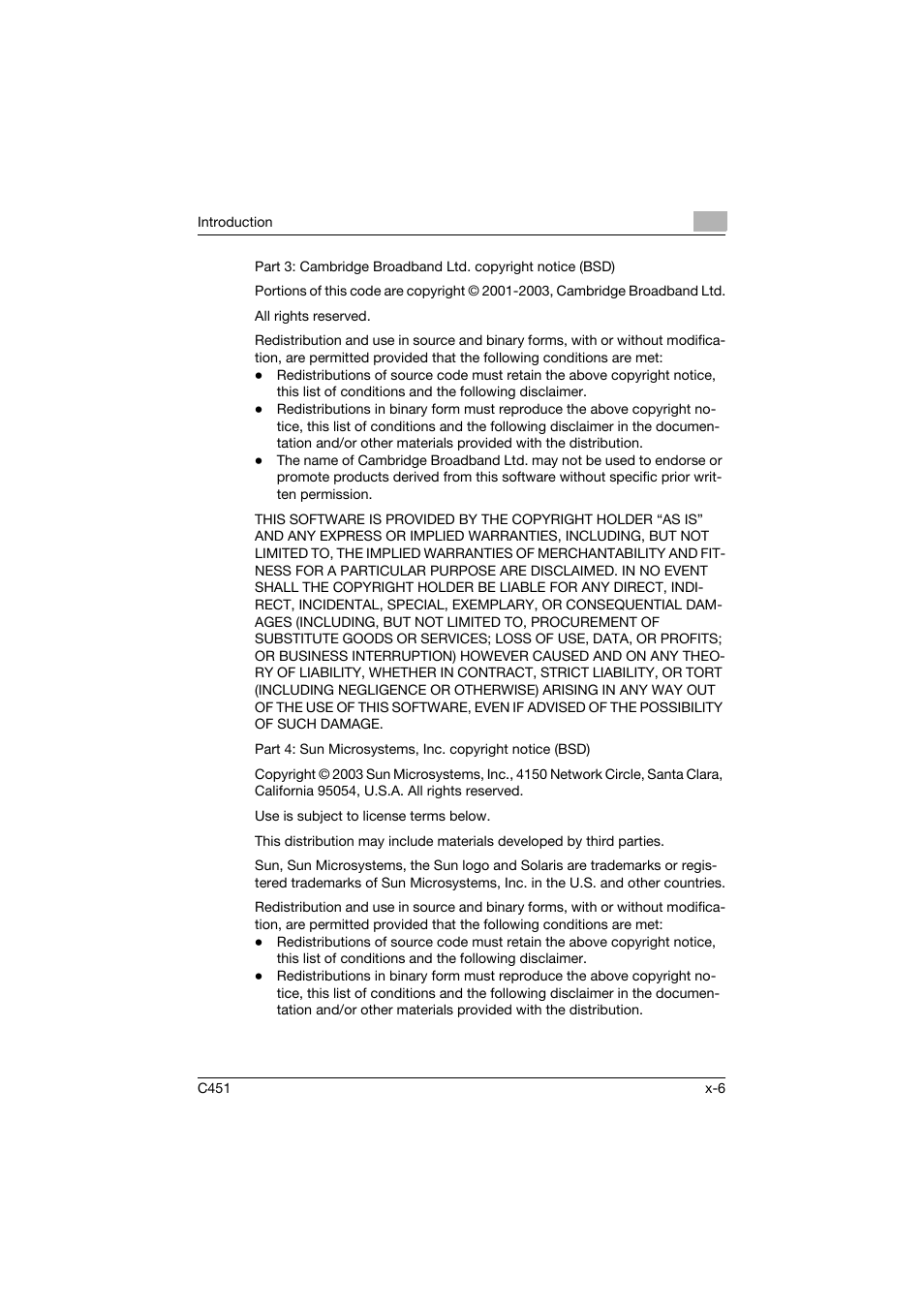 Konica Minolta bizhub C451 User Manual | Page 7 / 354